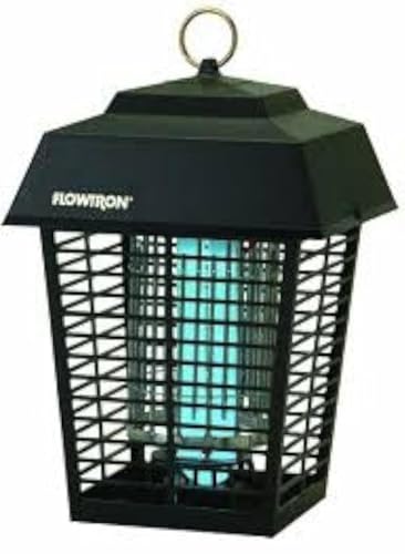 Flowtron Midnight Black Electric Bug Zapper 1/2 Acre Outdoor 15W UV 5600V