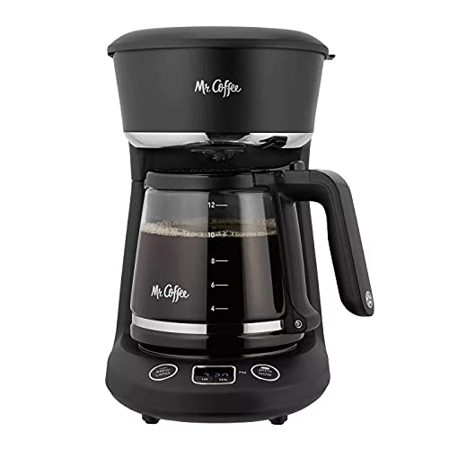 Mr. Coffee 12-Cup Programmable Coffee Maker - Brew Now or Later
