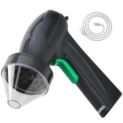 63mm Electric Seed Grinder - Rechargeable USB-C Spice Mill, Black