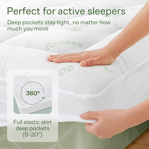 Green Queen Mattress Topper Ultra Soft Support Back Pain Relief | Niagara Sleep Solution