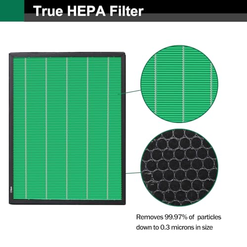 Coway Airmega 400/400S Filter Replacement Bundle - HEPA & Activated Carbon | 2 Pack