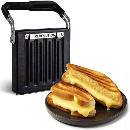 Revolution Toastie Press for Toasters - Grilled Cheese, Quesadillas & Paninis