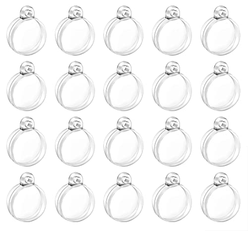 Clear Fillable Ornament Ball 2cm - Penta Angel Transparent Christmas Tree Decoration