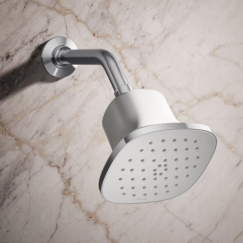 Kohler Cinq Square Single-Function Filtered Showerhead - 2.5 GPM Polished Chrome