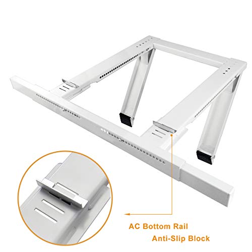 Heavy-Duty Window AC Support Bracket No Drilling Up to 200lbs - Easy Install