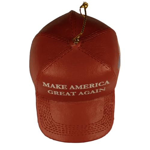 Kurt Adler 3.625-Inch Make America Great Again Hat Ornament