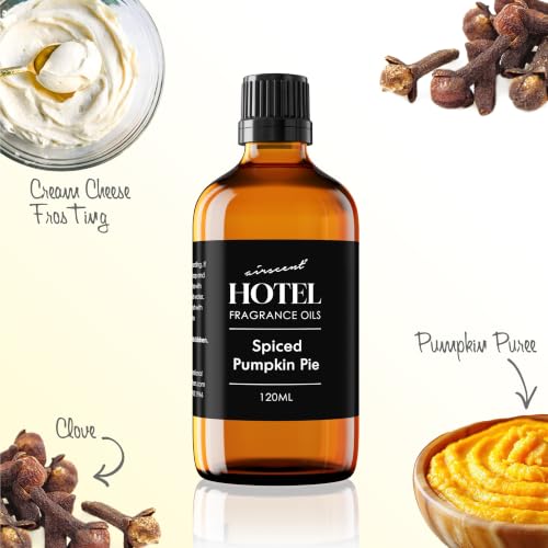 AirScent Spiced Pumpkin Pie Holiday Diffuser Oil 10ml Fall Scent - Pack of 1