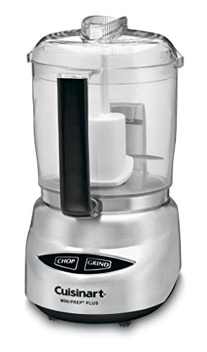 Stainless Steel Mini Food Processor 4-Cup Chopper for Kitchen Prep