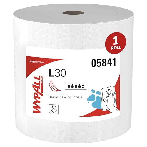 Heavy Duty Cleaning Towels Jumbo Roll - 875 Sheets, 12.2 x 12.4 Inches