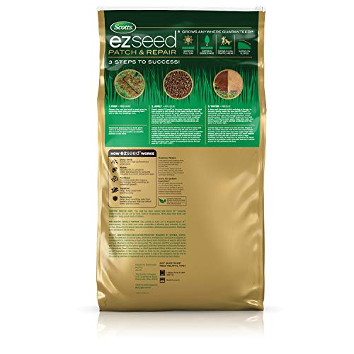 Scotts EZ Seed Patch & Repair Tall Fescue Lawn Grass Seed 10 lbs. - Covers 2255 sq ft