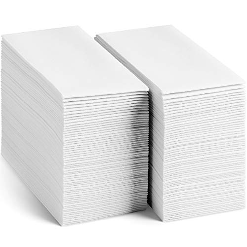 300 Pack Disposable Linen-Feel Guest Hand Towels - Bathroom & Kitchen Use