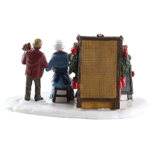 Lemax Handmade Christmas Village Wreaths - Holiday Decor, Artisan Design