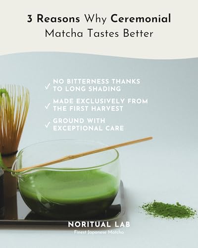 Ceremonial Matcha Uji - First Harvest - 2.50 oz - Pure Green Tea Powder from Japan - Premium Uji Matcha - NORITUAL LAB