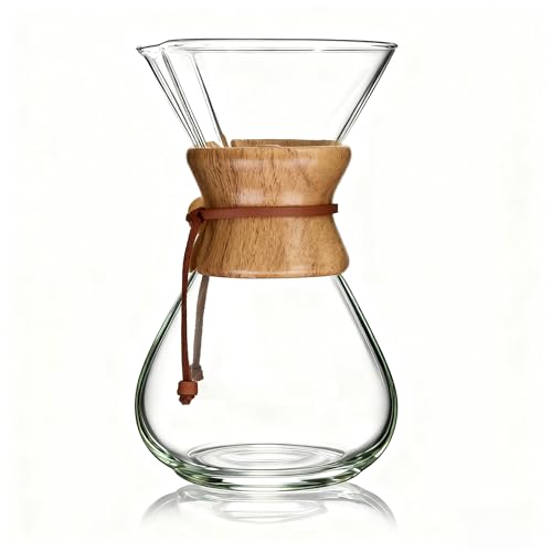 AGOGO Classic Pour Over Coffee Maker Set 34oz with 304 Stainless Steel Filter