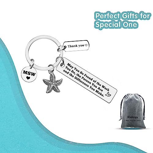Xiahuyu Thank You Gifts for Social Worker MSW Graduation - Social Worker-5 Gift