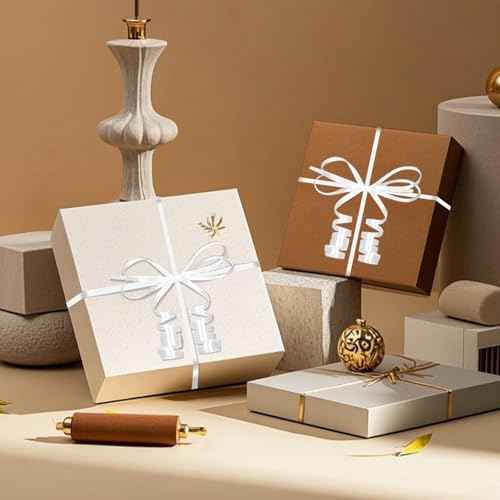 White Curling Ribbon, 500 Yard Christmas Curling Ribbons for Gift Wrapping, Balloon String for Balloons Curly Ribbon, Gift Bow Ribbons for Baby Shower, Florist Flower Party Decorations