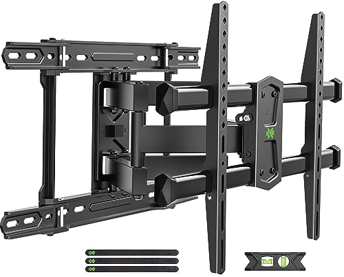 42-84 Inch TV Wall Mount with Tilt Swivel Extension for Wood Studs up to 110lbs