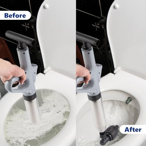 High Pressure Toilet Plunger Blaster - Unclog Drains & Sinks | MaxxGeek