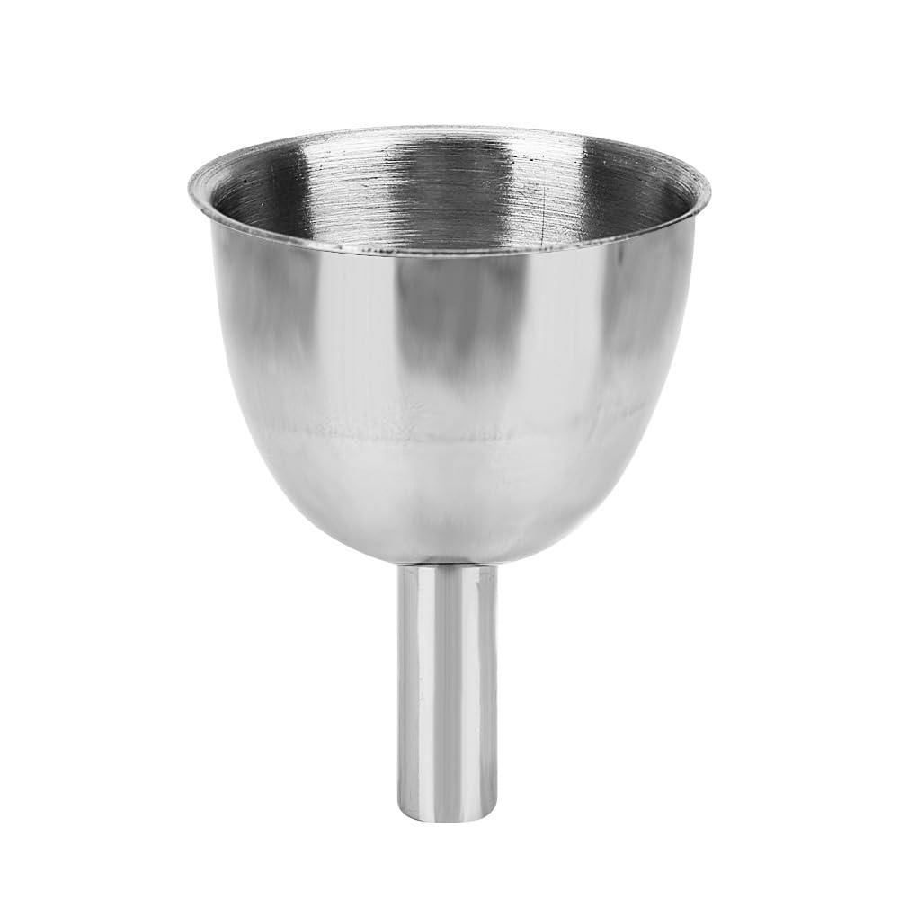 Skiennix Stainless Steel Oil & Vinegar Funnel - Perfect for Wine & Spice Filling | Compact Design