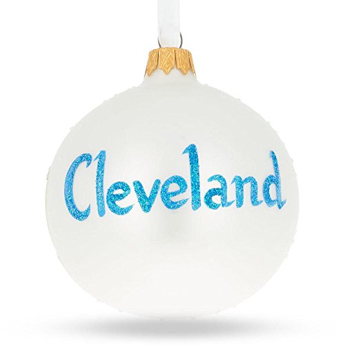 BestPysanky 4-Inch Ukrainian Glass Ornament – Hand-Painted, Gift Box