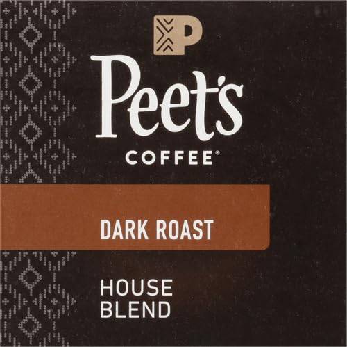 Peet's Coffee K-Cup Pods - Dark Roast Coffee for Keurig Brewers | 10 Pods, 4.4 oz (Pack of 2)