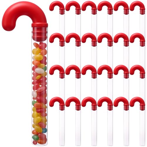 WLILUPAH 6-Pack Large 9.64 Inch Christmas Candy Tubes - Festive Gift Containers