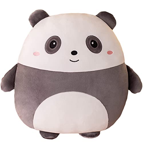 Cute Panda Plush Pillow, 8 inch Panda Stuffed Animal Toy Kawaii Plushies Hugging Pillow Gifts for Room Decor Kids Birthday Valentine