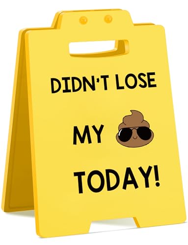 Humorous Office Desk Decor Sign for Coworkers, Bosses, and Friends –