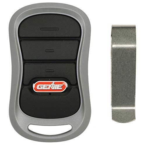 Garage Door Remote 3-Button Genie G3T-R Keyless Entry with Visor Clip - 1 Pack