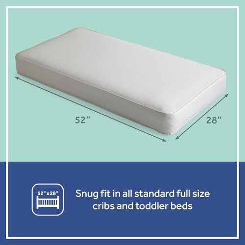 Sealy Baby Posture Perfect Breathable Crib Mattress - 2-Stage Hybrid Support - Mattress Only