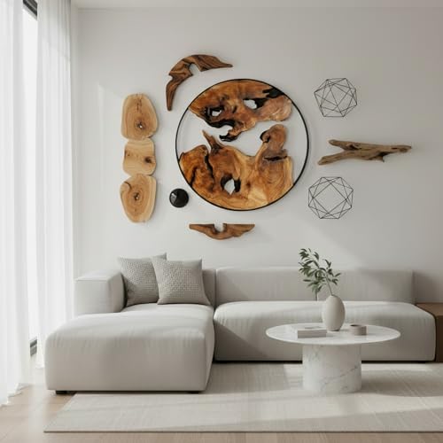 WELLAND Cedar Wood Wall Decor 16