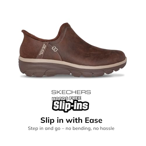 Skechers Women's Easy Going Modern Hour Slip-Ins - 8 Chocolate