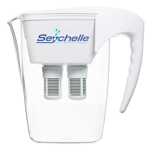 Alkaline Water Filter Pitcher 64oz pH Up to 9.5 | Contaminant Removal & Toxin Filtration