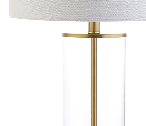 Glass and Brass Table Lamp - Clear/Brass Gold, 29.25 Inch by Jonathan Y (Variation of THIS listing)