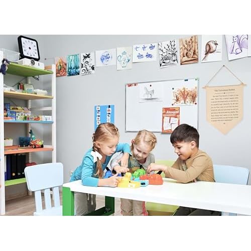 The Velveteen Rabbit-Hanging Wall Decor Gifts for Baby Boys Girls Kids-Canvas Hanging Pennant Banner Wall Decor Gifts for Nursery Classroom Baby Room Playroom Homeschool Reading Room Bedroom