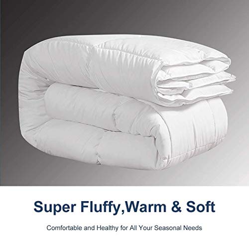 ACCURATEX Queen Duvet Insert 400GSM Down Alternative Comforter 90x90 White