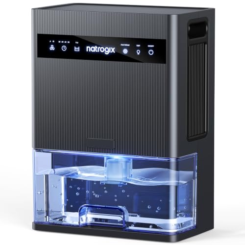 Black 106oz Large Capacity Home Dehumidifier for 1000 Sq. Ft. Space