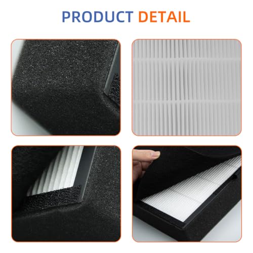 2 Pack Replacement Air Filter for Breathesmart Flex BH400 45i & FL400 - High Efficiency Activated Carbon Filter