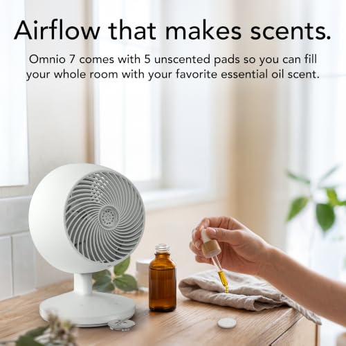 Vornado OMNIO 7 Medium Air Circulator Fan with OmniWave Oscillation - Remote Included