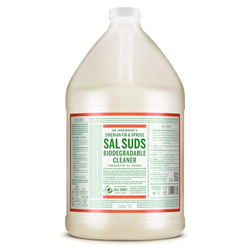Dr. Bronner's Sal Suds All-Purpose Cleaner Fir & Spruce Pine 128 Fl Oz Gallon
