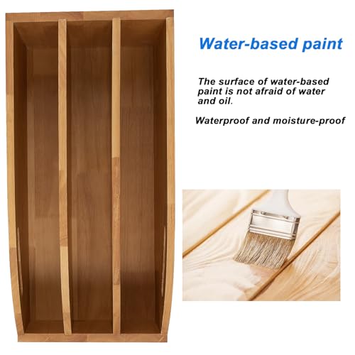 Pull Out Kitchen Cabinet Organizer for Pans & Trays - 10.6 Inch Height