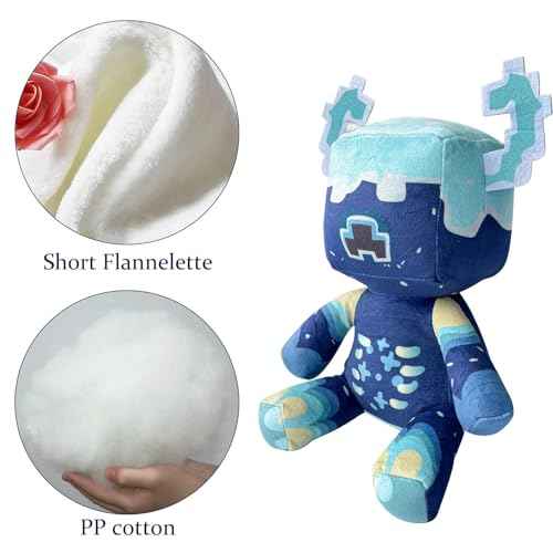 Warden Plush Soft Toy Throw Pillow Decor for Video Game Fans, Kids Party Favors, Holiday and Birthday Gifts