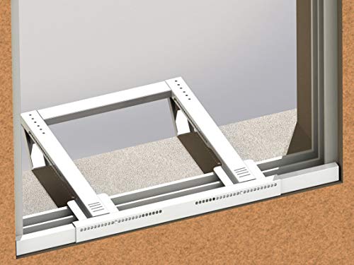 Heavy-Duty Window AC Support Bracket No Drilling Up to 200lbs - Easy Install
