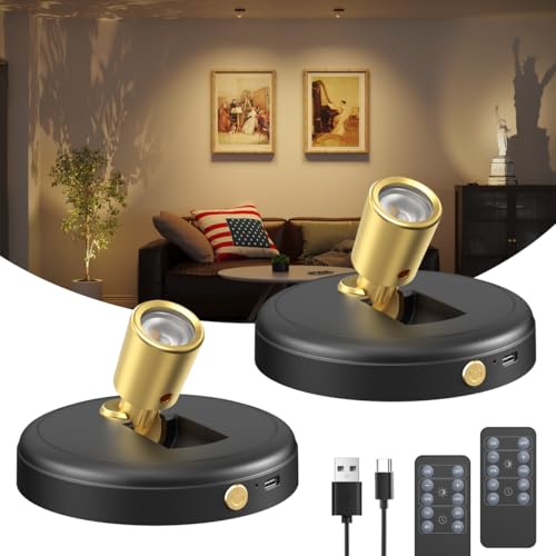 Spot Lights Indoor Led Spotlight: Rechargeable Battery Wireless Up -
