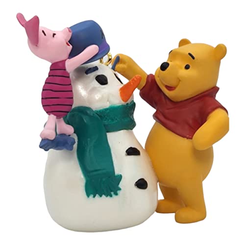Hallmark Winnie the Pooh Snowman Keepsake Ornament 1998 QXD4133