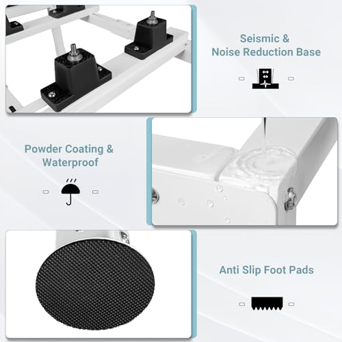 Eastrexon 9000-12000 BTU Mini Split AC Stand with Adjustable Height & Durable Steel