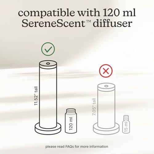 Vanilla Cedarwood Waterless Diffuser Oil for Homedics SereneScent - 120ml