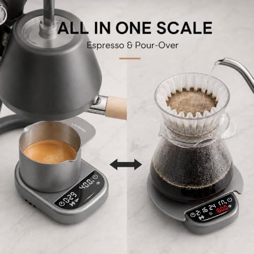MagAttach Pro Coffee Scale with Timer for Espresso & Pour Over