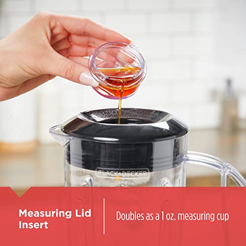 Black+Decker Crush Master Blender 10-Speed with Stainless Steel Blades - Plastic Jar