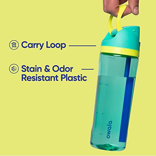 Owala FreeSip Tritan Water Bottle 25 oz - Very Dark | Leakproof, BPA-Free